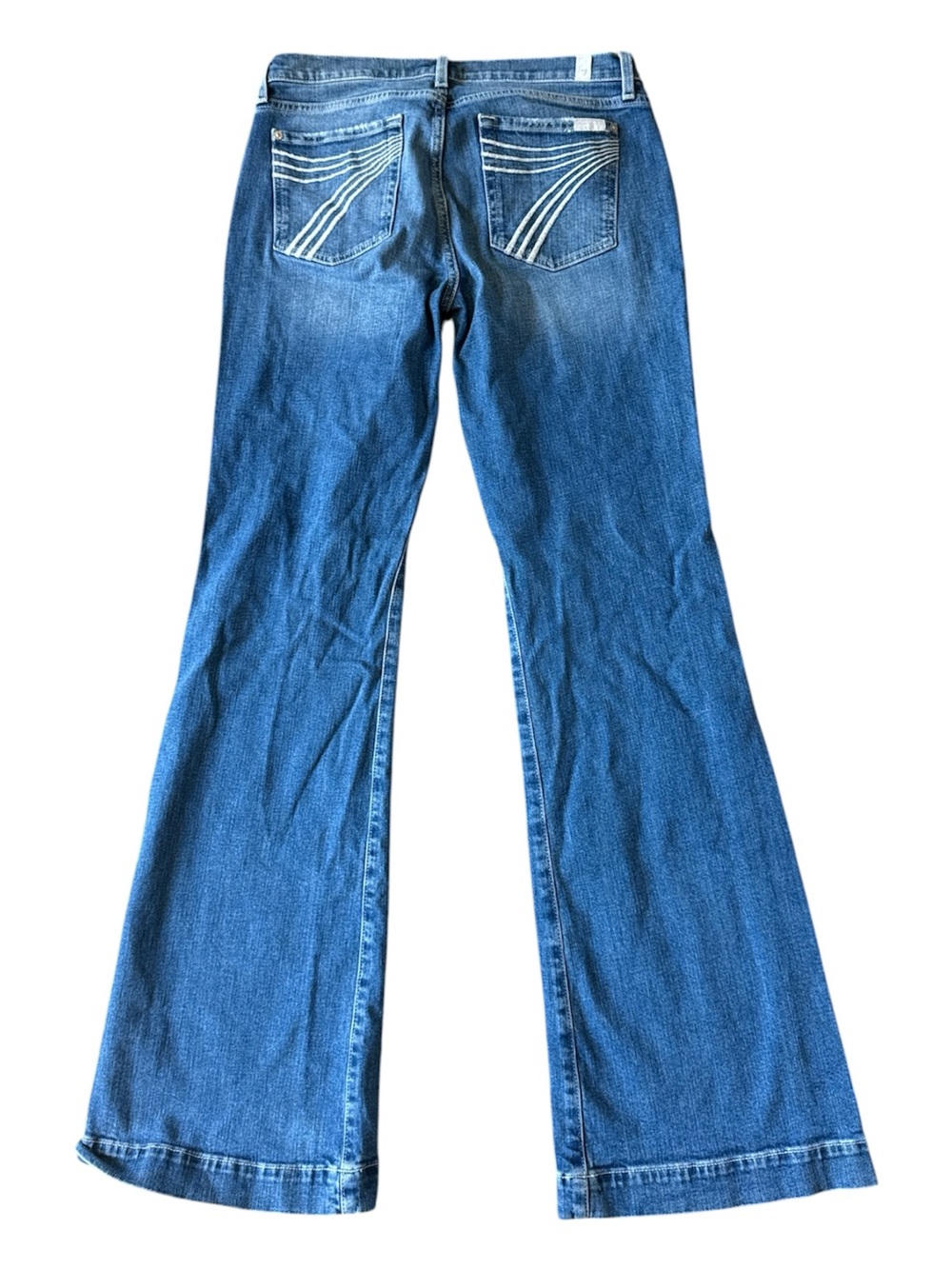 7 For All Mankind Medium Blue Denim Jeans